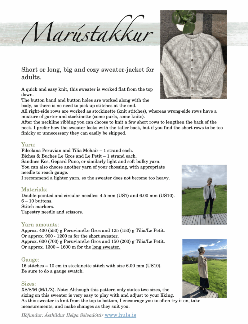 Maríustakkur - English version - Image 2