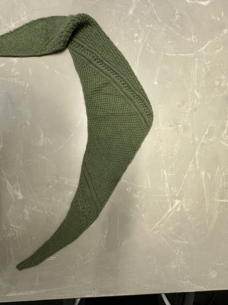 Grænt sjal - Frí uppskrift - Image 4